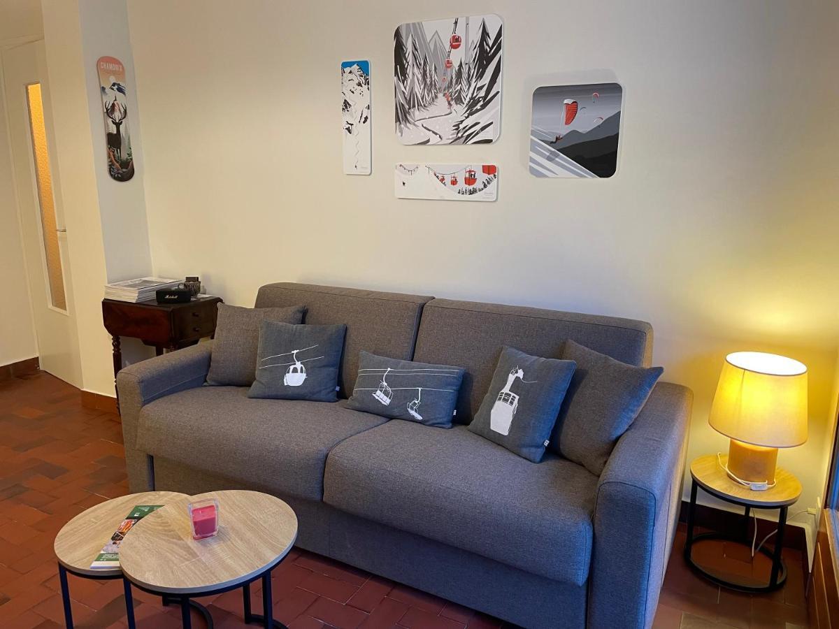 Residence Bois Du Bouchet, Appartement Vue Montagne, Calme, Parking Gratuit, Proche Centre Chamonix Zewnętrze zdjęcie