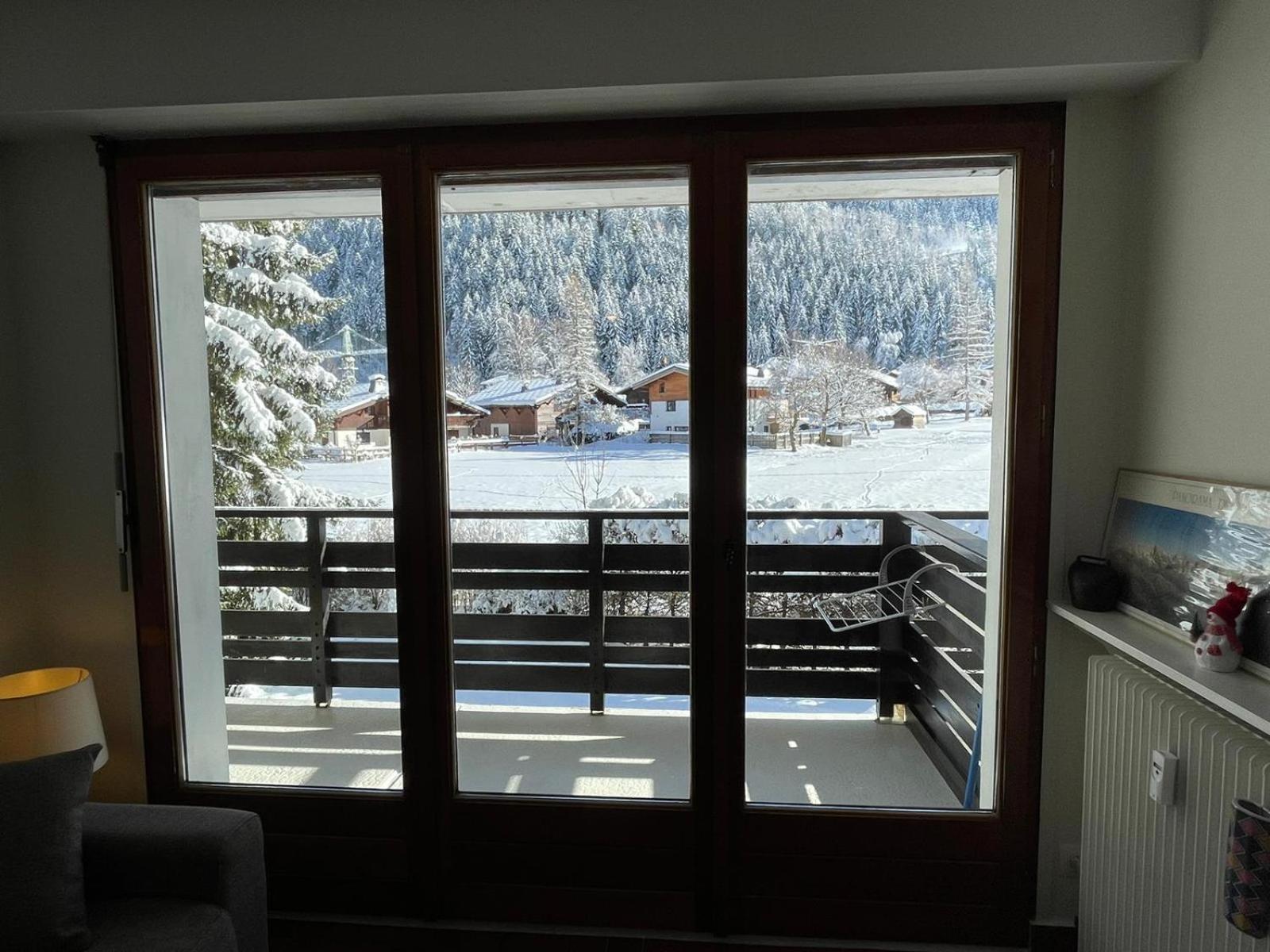 Residence Bois Du Bouchet, Appartement Vue Montagne, Calme, Parking Gratuit, Proche Centre Chamonix Zewnętrze zdjęcie